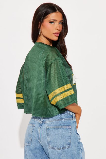 Hunter #77 Cropped Jersey - Image 3