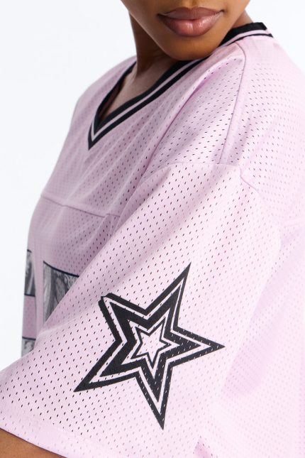 Pink #87 Short Sleeve Jersey - Image 3